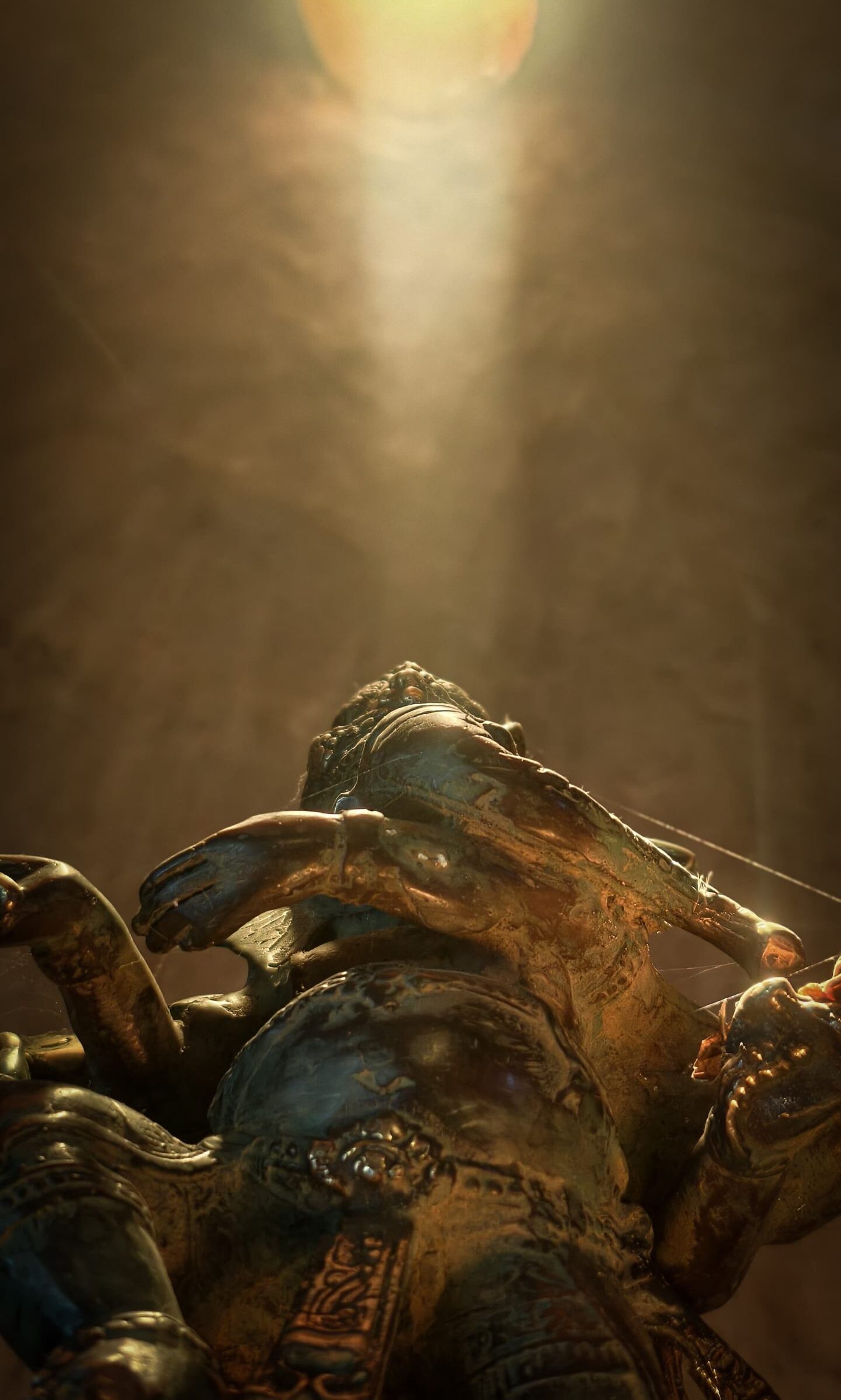 Yoga ornament of yoga studio 108 bali interior