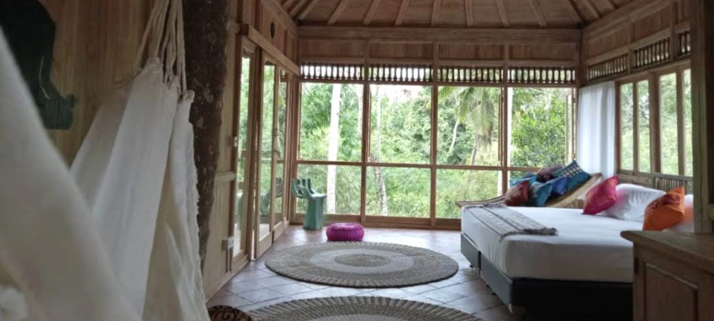 Private Room view at Bali Yoga Retreat with Yoga 108