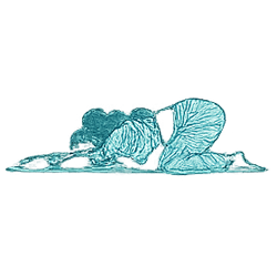 Childs Pose Yoga Pose for Yin Class